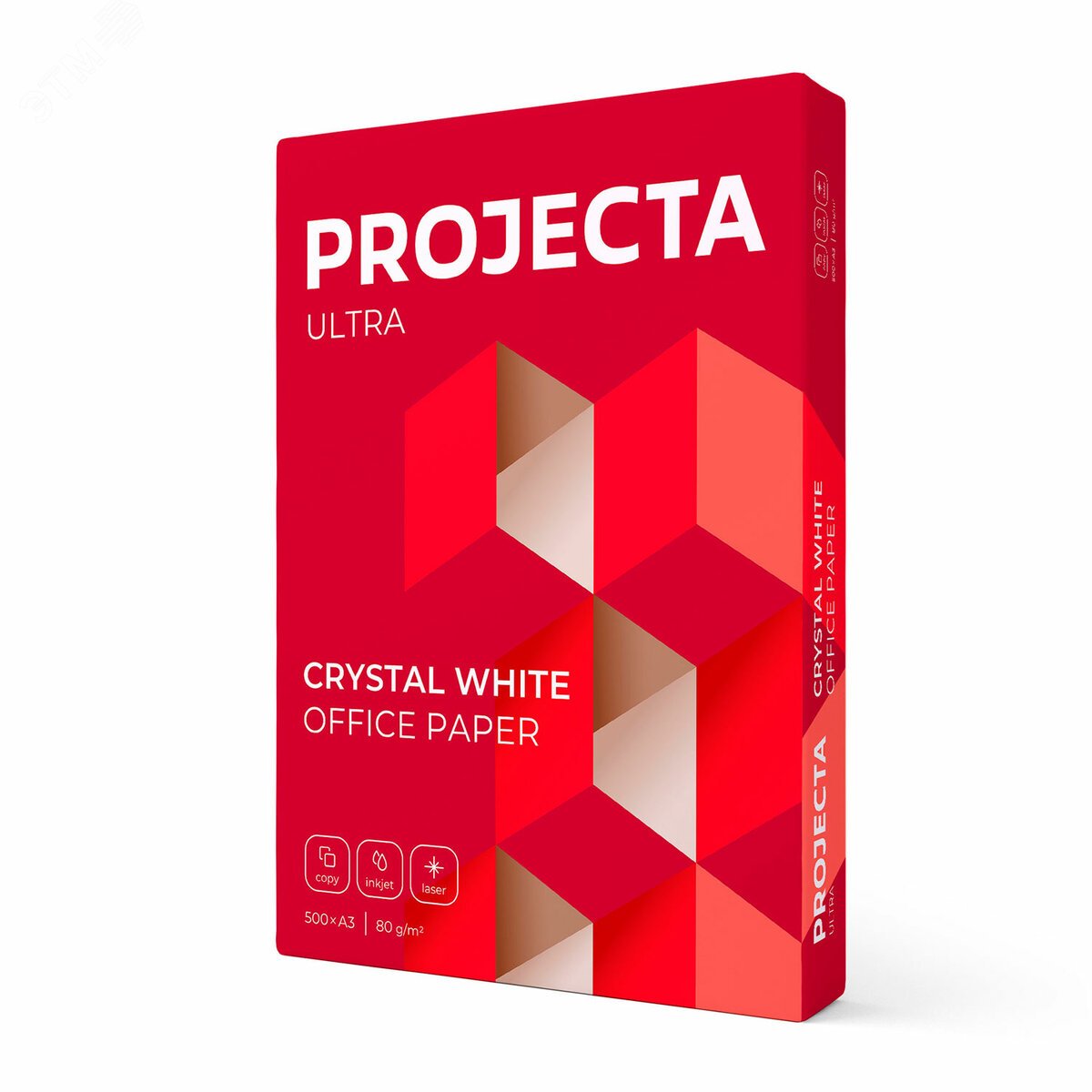 Изображение товара Премиальная офисная бумага формата А3 80г/м2 500 л. PROJECTA ULTRA марка А