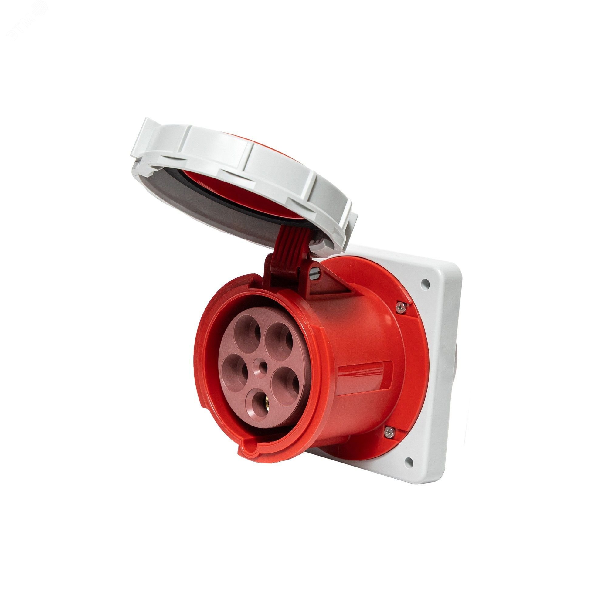 Изображение товара Встраиваемая силовая розетка Voltz 125A IP67 3P+N+E с крышкой Изображение товара Встраиваемая силовая розетка Voltz 125A IP67 3P+N+E с крышкой