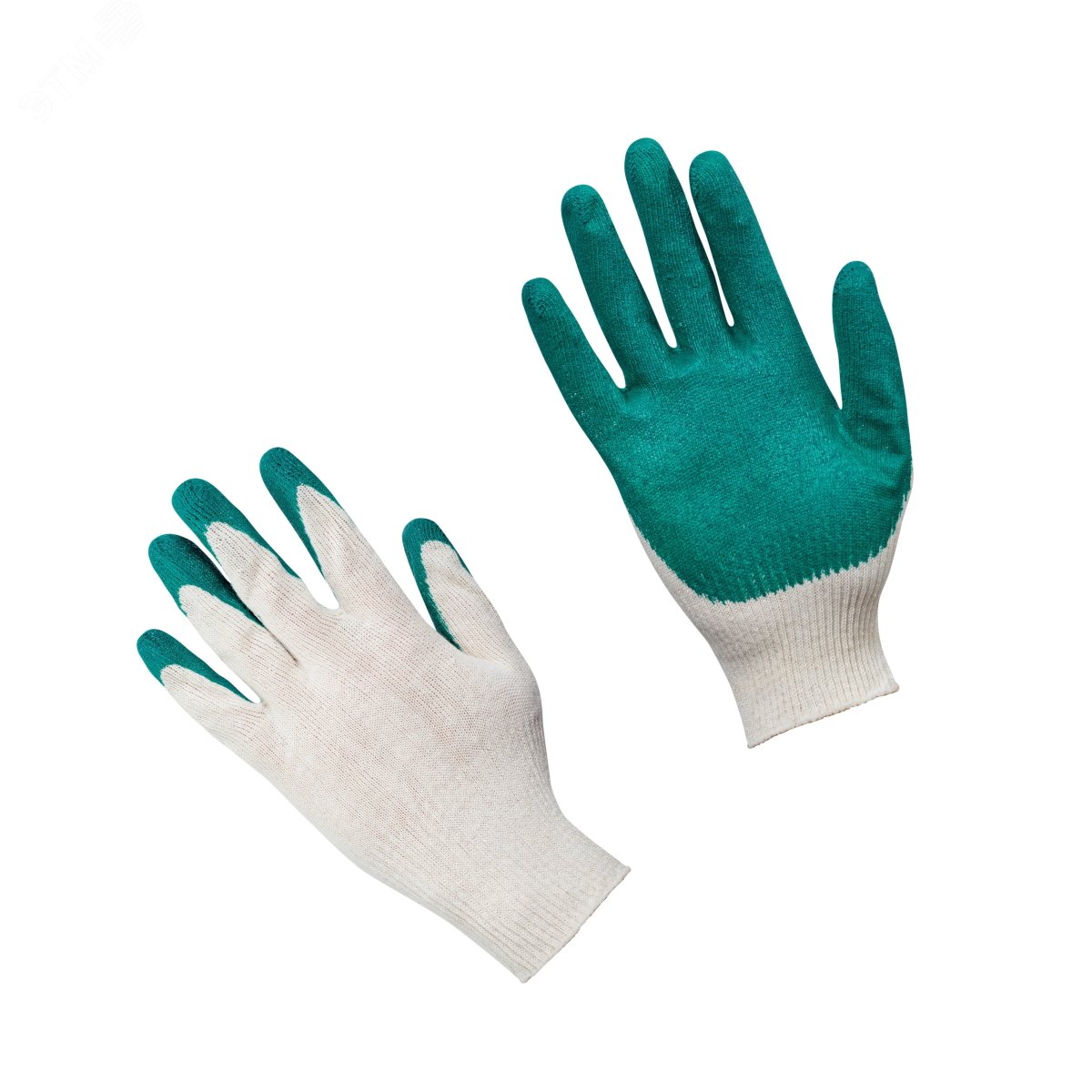 Изображение товара Перчатки трикотажные хб с одинарным латексным покрытием (пар)