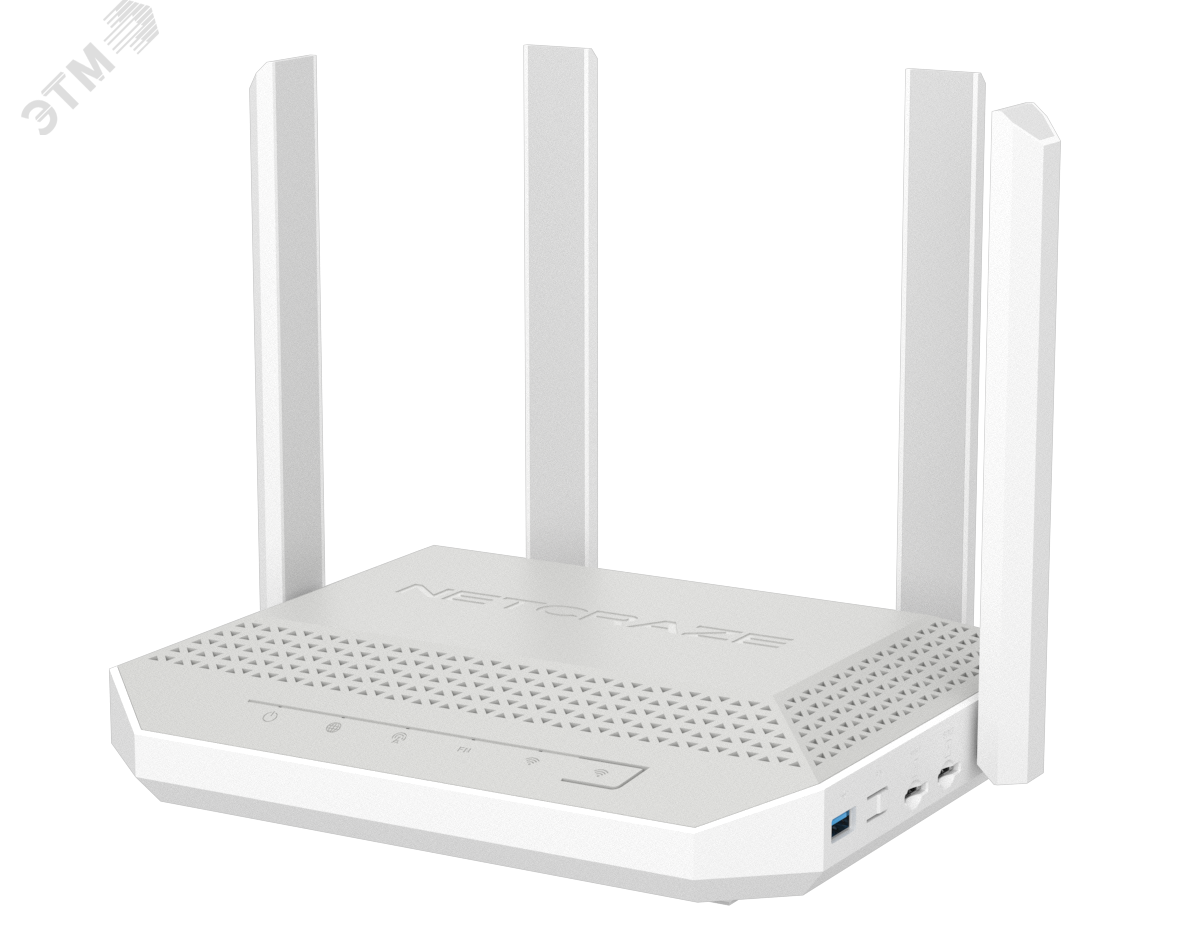 Изображение товара Роутер Netcraze Hopper 4G+ Wi-Fi 6 AX3000 белый