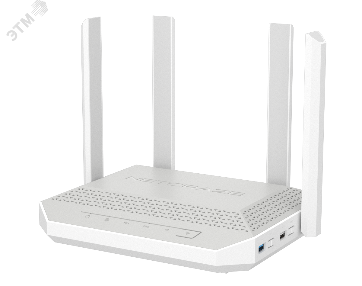 Изображение товара Роутер Wi-Fi 6 AX3000 с Mesh-системой и многопортовой функциональностью