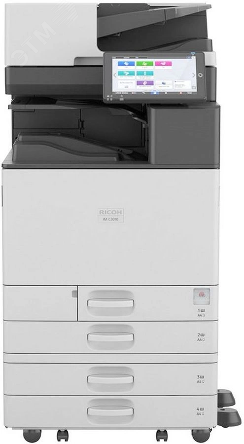 Изображение товара Лазерный принтер Ricoh IM C3010 A3 Duplex серый для офиса
