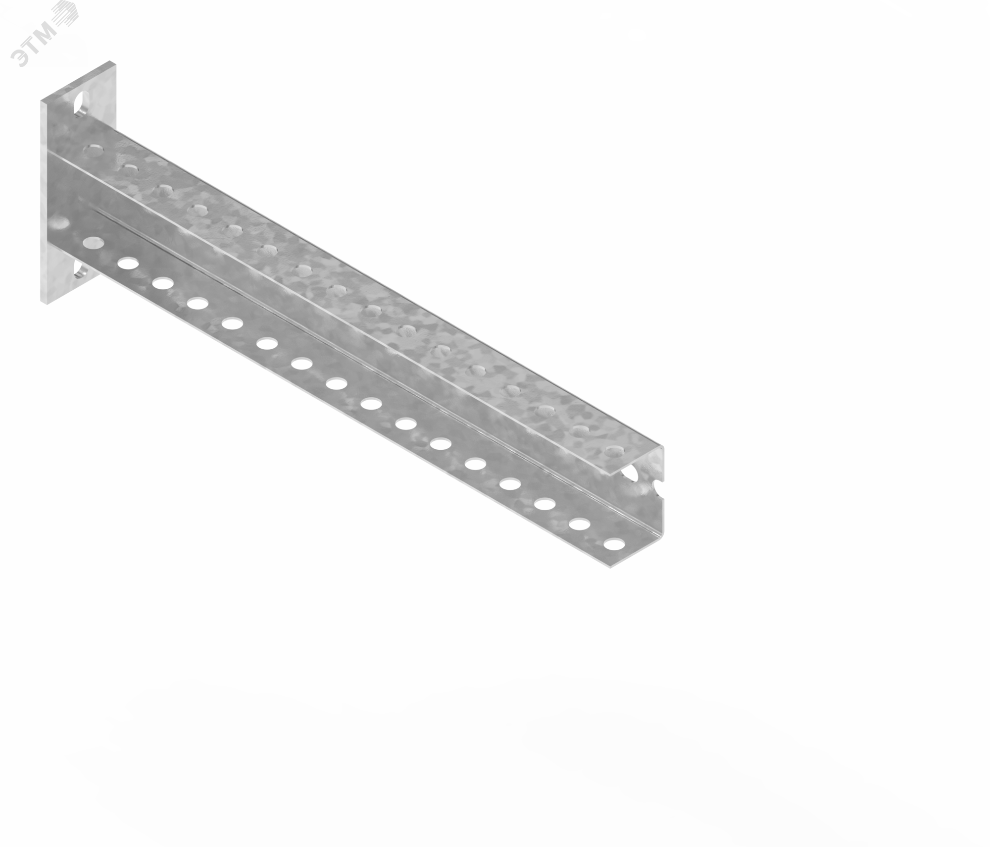 Изображение товара Консоль 60х40 основание 400 П-образная облегченная для крепления кабельных систем