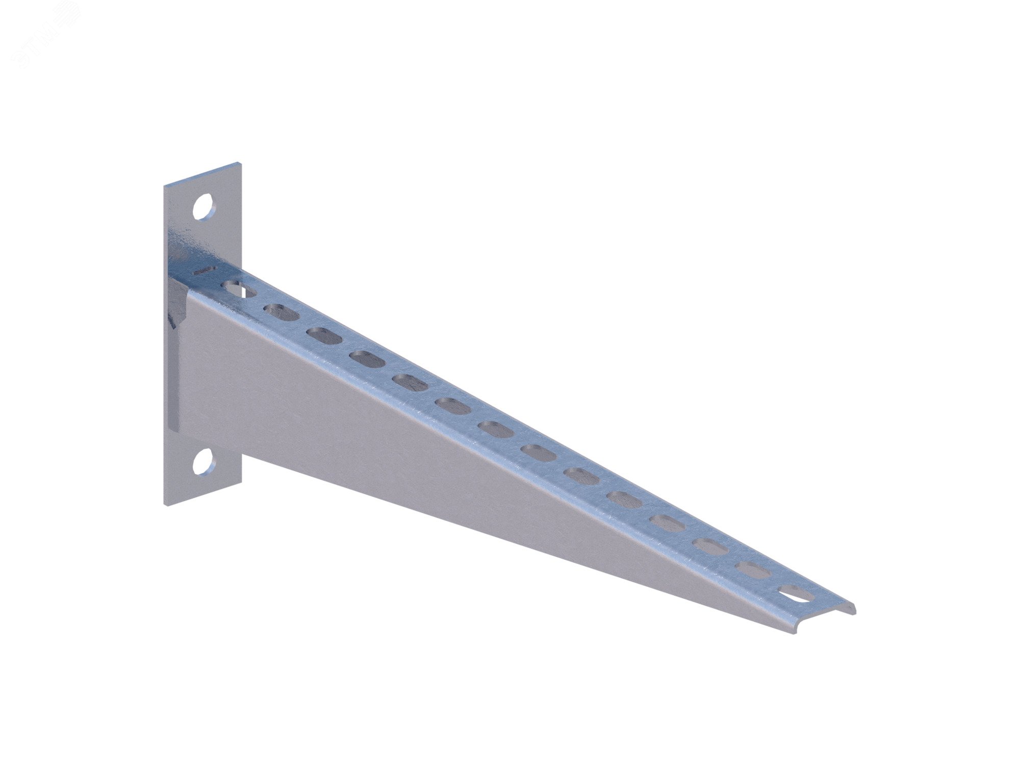 Изображение товара Полка кабельная настенная К1163С УТ1,5 для прокладки кабелей и инженерных систем