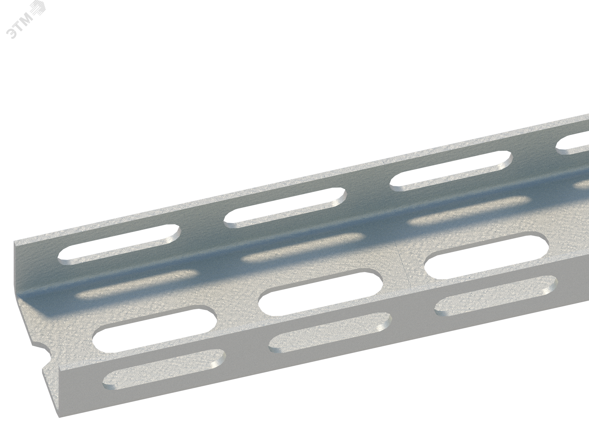 Изображение товара Швеллер 30х60 L2000 СОЭМИ перфорированный с грунтованием 2,5 мм