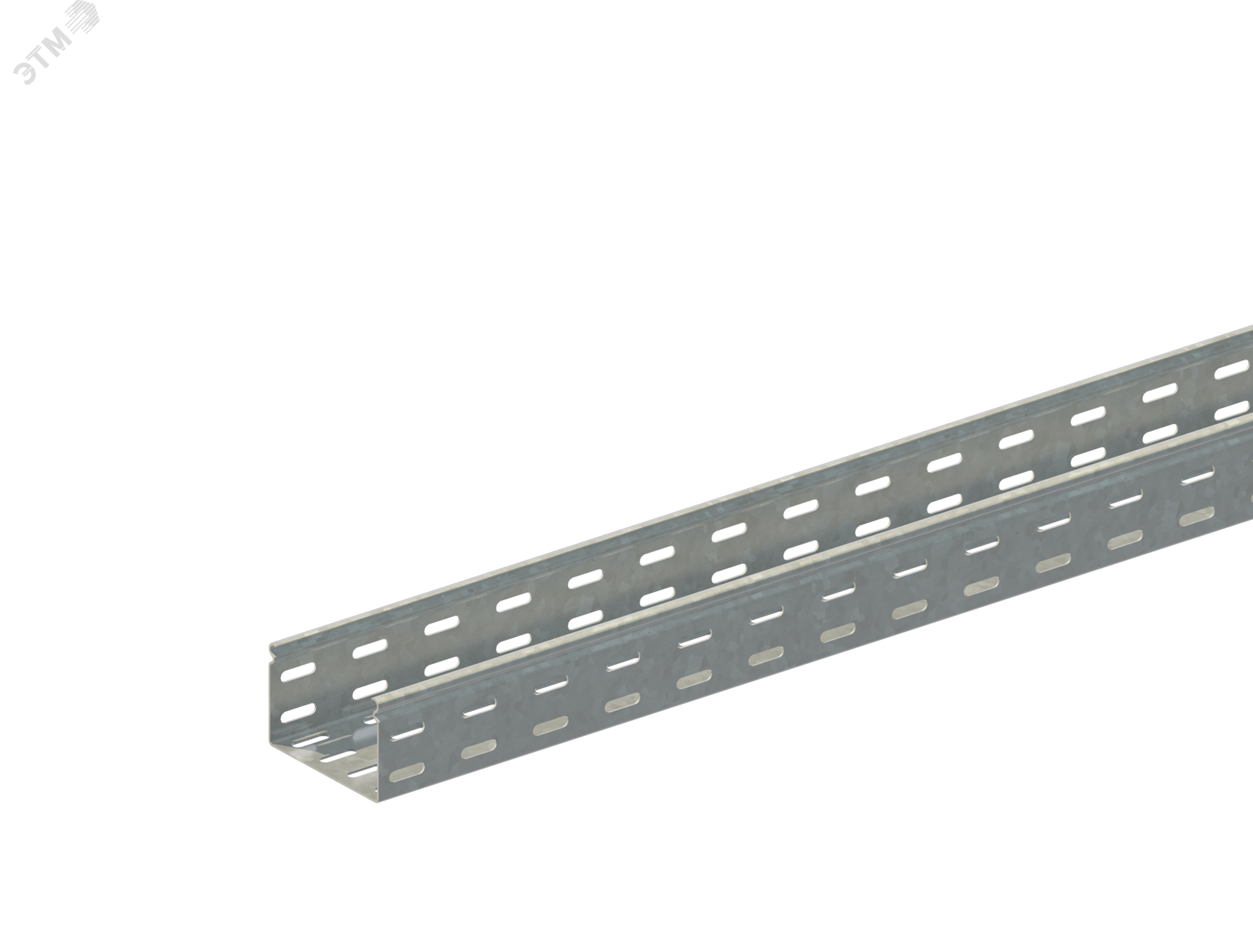 Лоток перфорированный замковый 100х50х2000 1.5 мм INOX (AISI304 ...