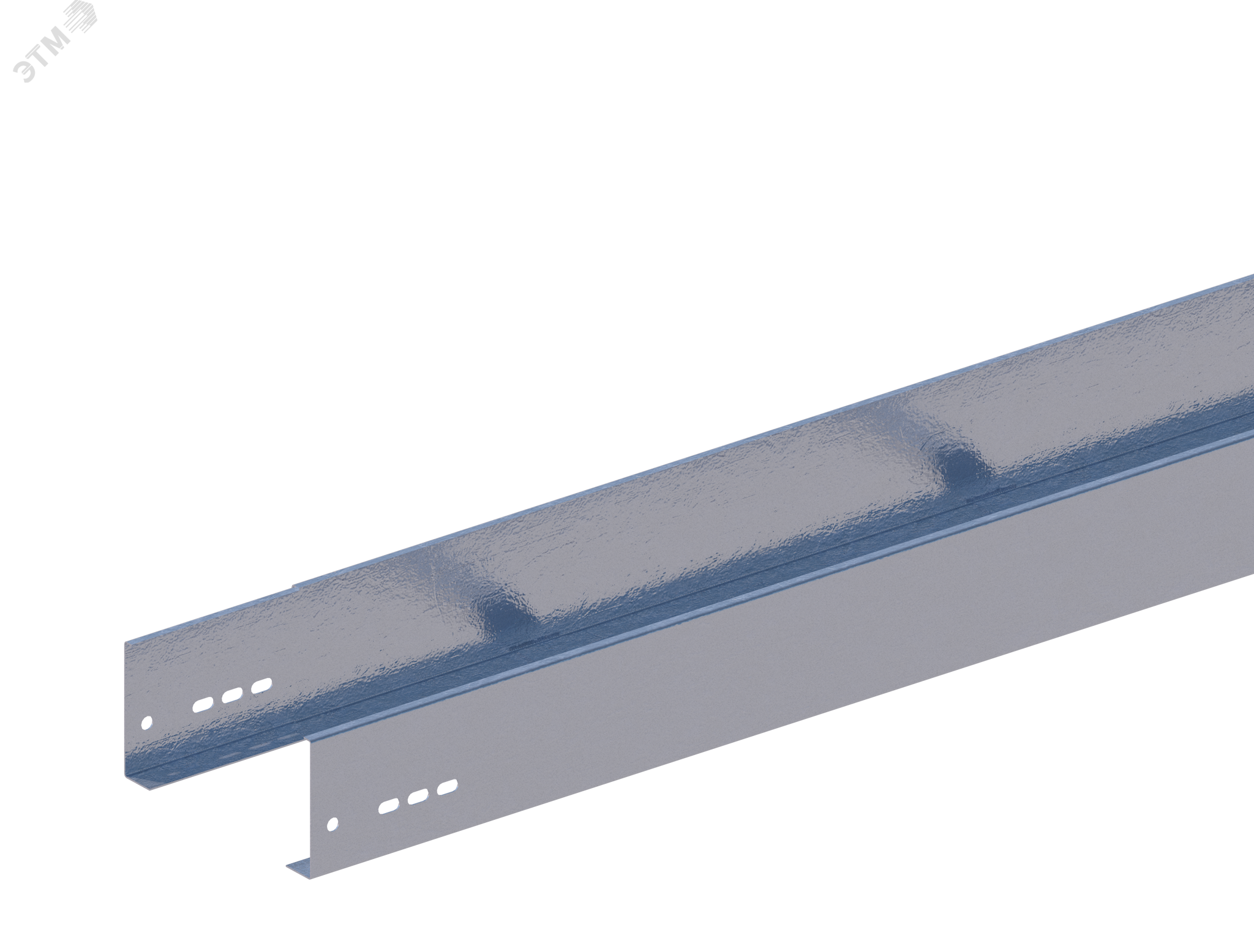 Лоток прямой НЛ20-П1,87ц УТ1,5 (h=100мм, s=1,0мм) Н0111116231 СОЭМИ - превью 2