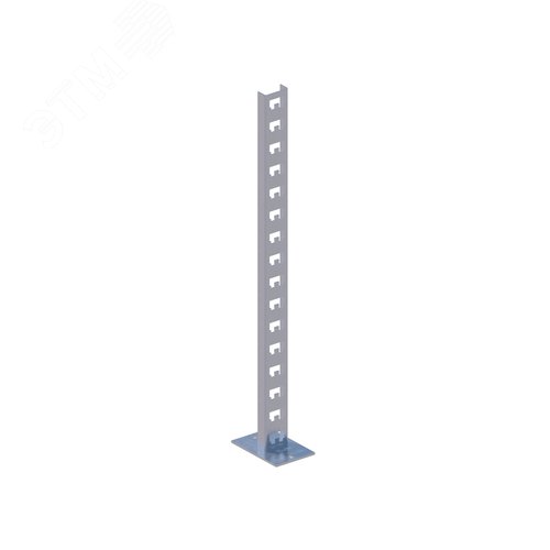 Изображение товара Стойка кабельная напольная К1152Н УТ1,5 (L800 мм s 2,5 мм s1=5,0 мм) горячеоцинкованный (шт)