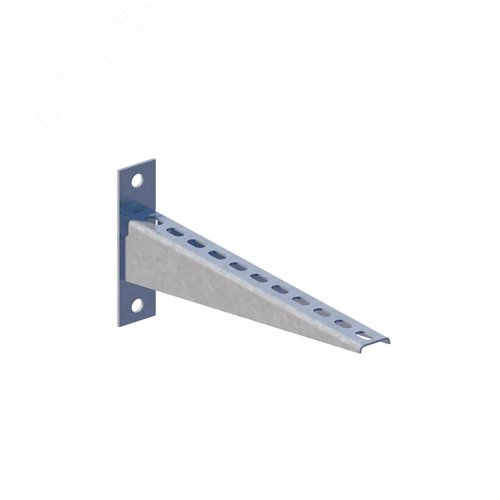 Изображение товара Полка кабельная настенная К1162Сц УТ2,5 (L342 мм s 2 мм) оцинкованное (шт)