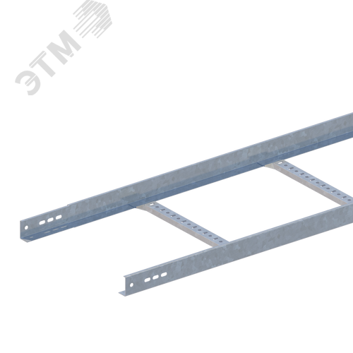 Изображение товара Лоток лестничный 400х50 L2000 s=1,5 горяций цинк (шт)