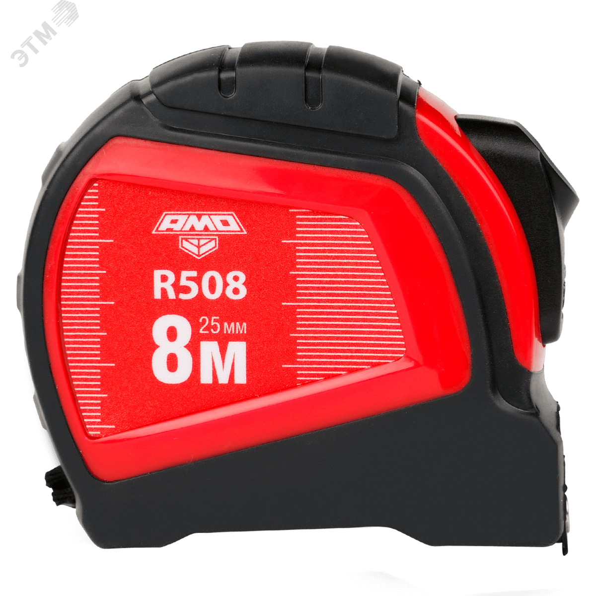 Изображение товара Рулетка измерительная AMO R508 8 метров автоматическая фиксация магнитная шкала