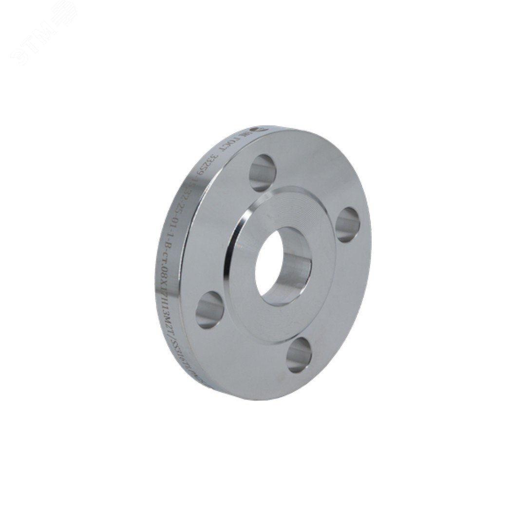 Изображение товара Фланец пл. с зеркалом нержавеющий, AISI316TI DN32 (1 1/4'), РN25, ГОСТ 33259-15, 32-25-01-1-В-ст. (шт)