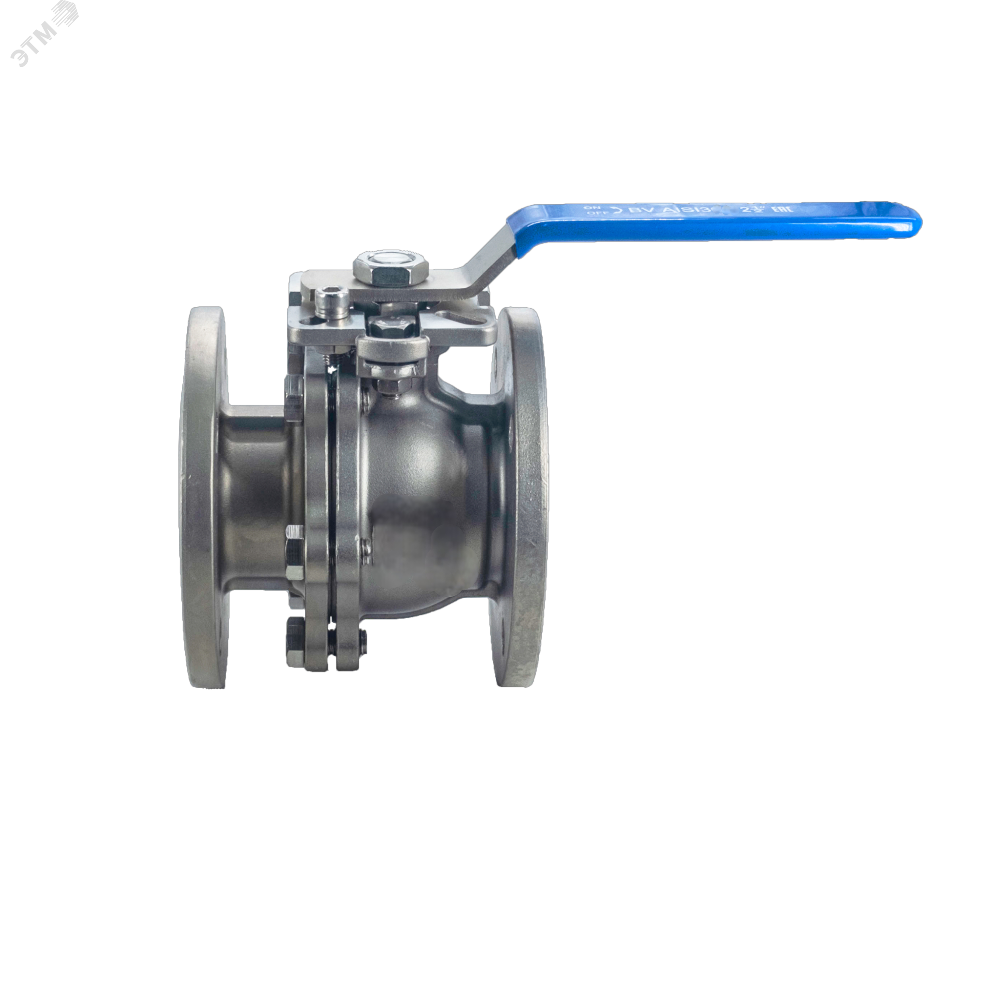Изображение товара Кран шаровой фланцевый из нержавейки AISI 304 DN65 PN16