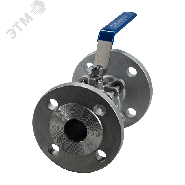 Изображение товара Кран шаровый фланцевый NewKey NK-BF40/4 нержавеющий DN40 PN16