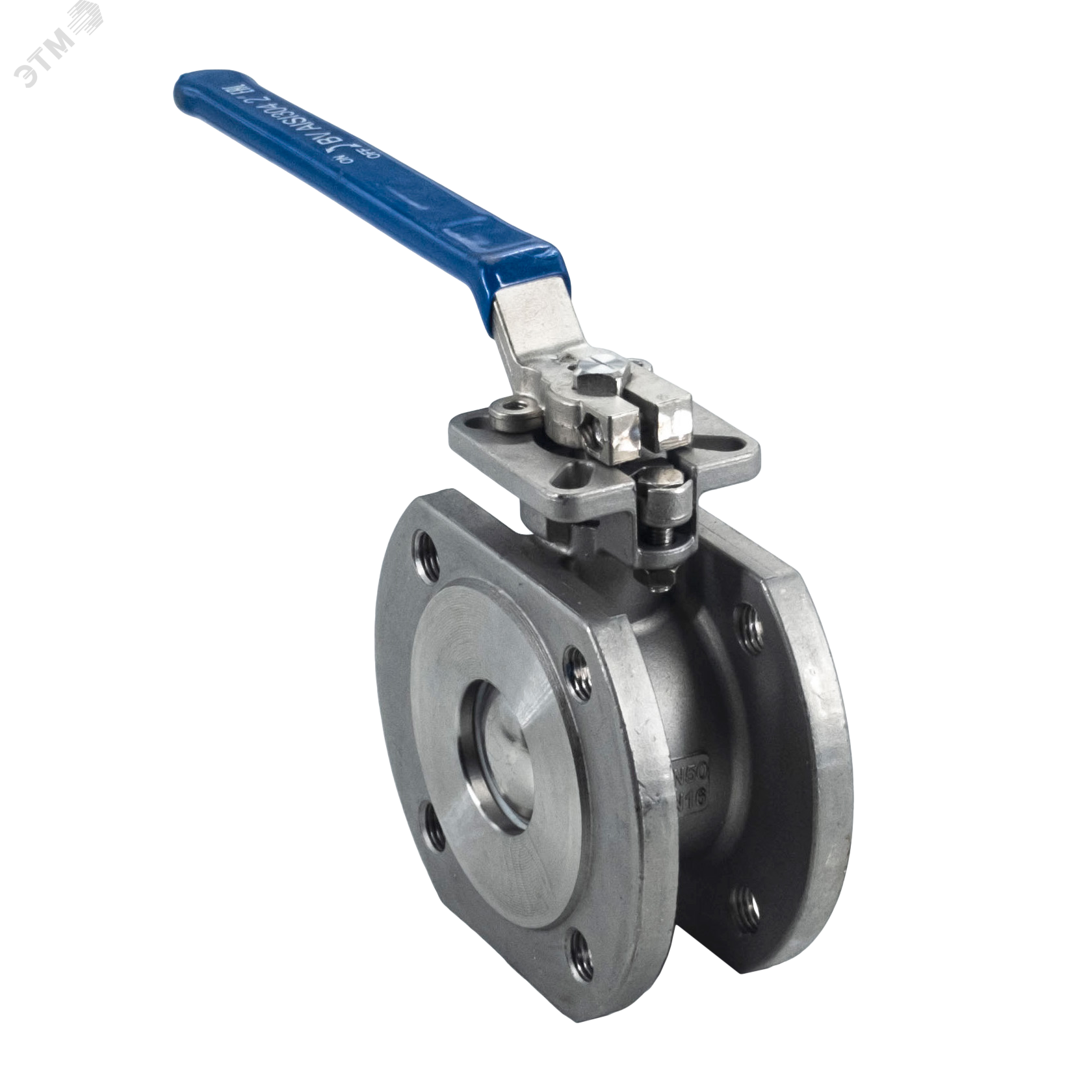 Изображение товара Кран шаровый межфланцевый AISI 304 NewKey DN50 PN16 Изображение товара Кран шаровый межфланцевый AISI 304 NewKey DN50 PN16