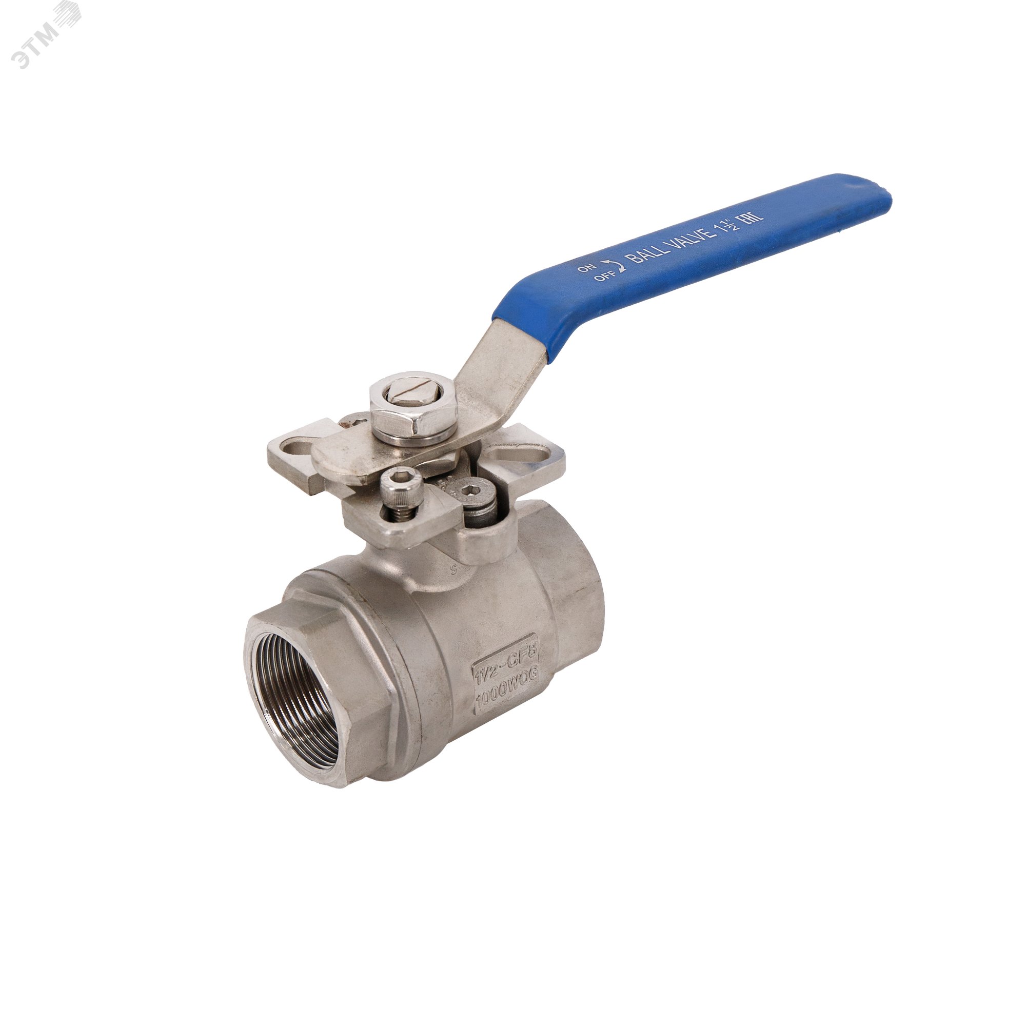 Изображение товара Кран шаровой нержавеющий NewKey NK-BMp40/4 40 мм PN40