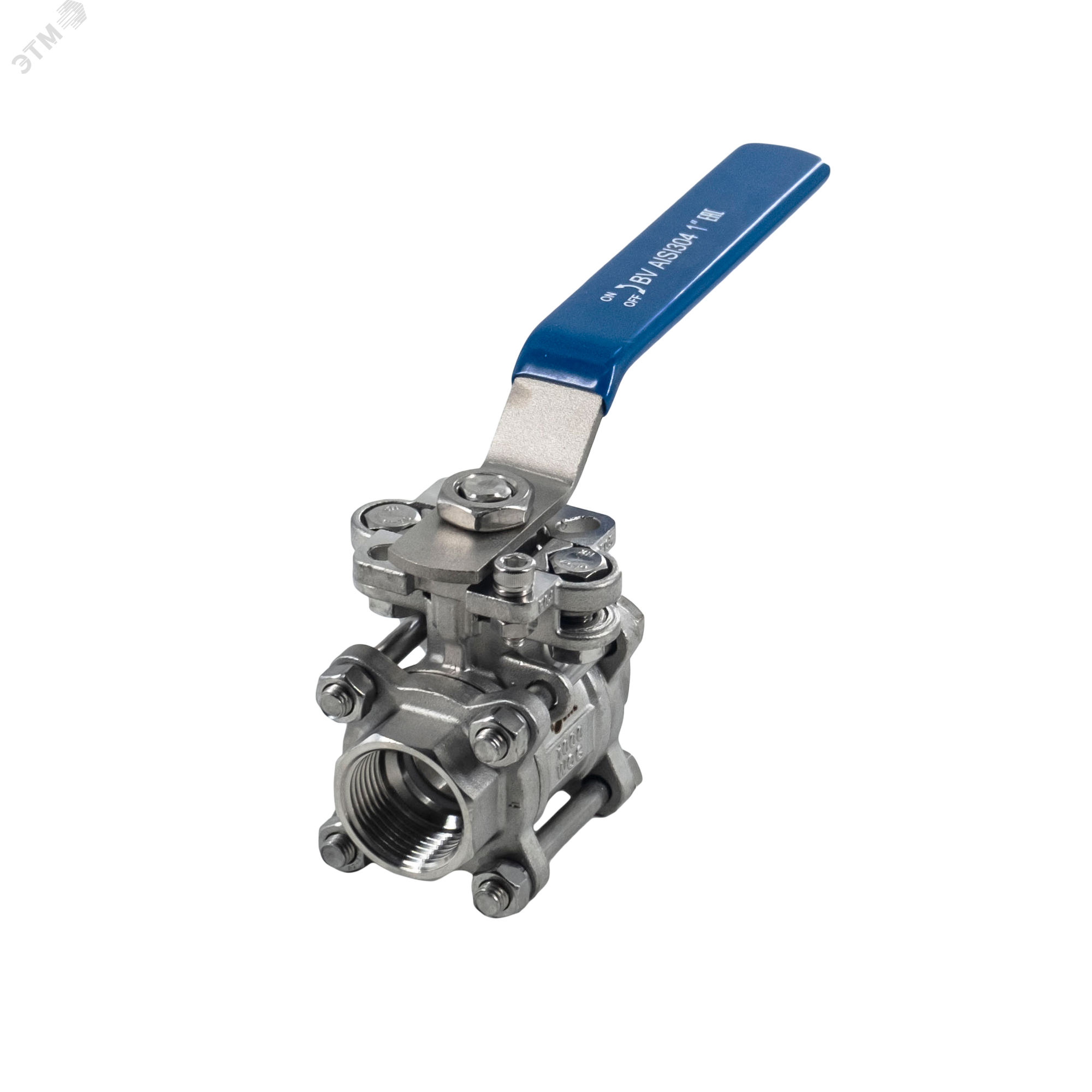 Изображение товара Нержавеющий кран шаровый муфтовый 25 мм NewKey PN64 для горячей воды Изображение товара Нержавеющий кран шаровый муфтовый 25 мм NewKey PN64 для горячей воды