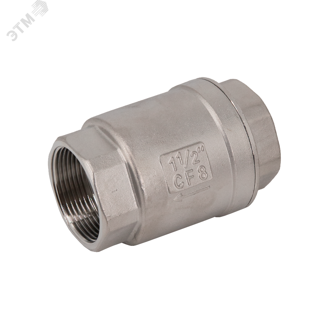 Изображение товара Обратный муфтовый клапан AISI304 DN40 1 1/2'' PN40