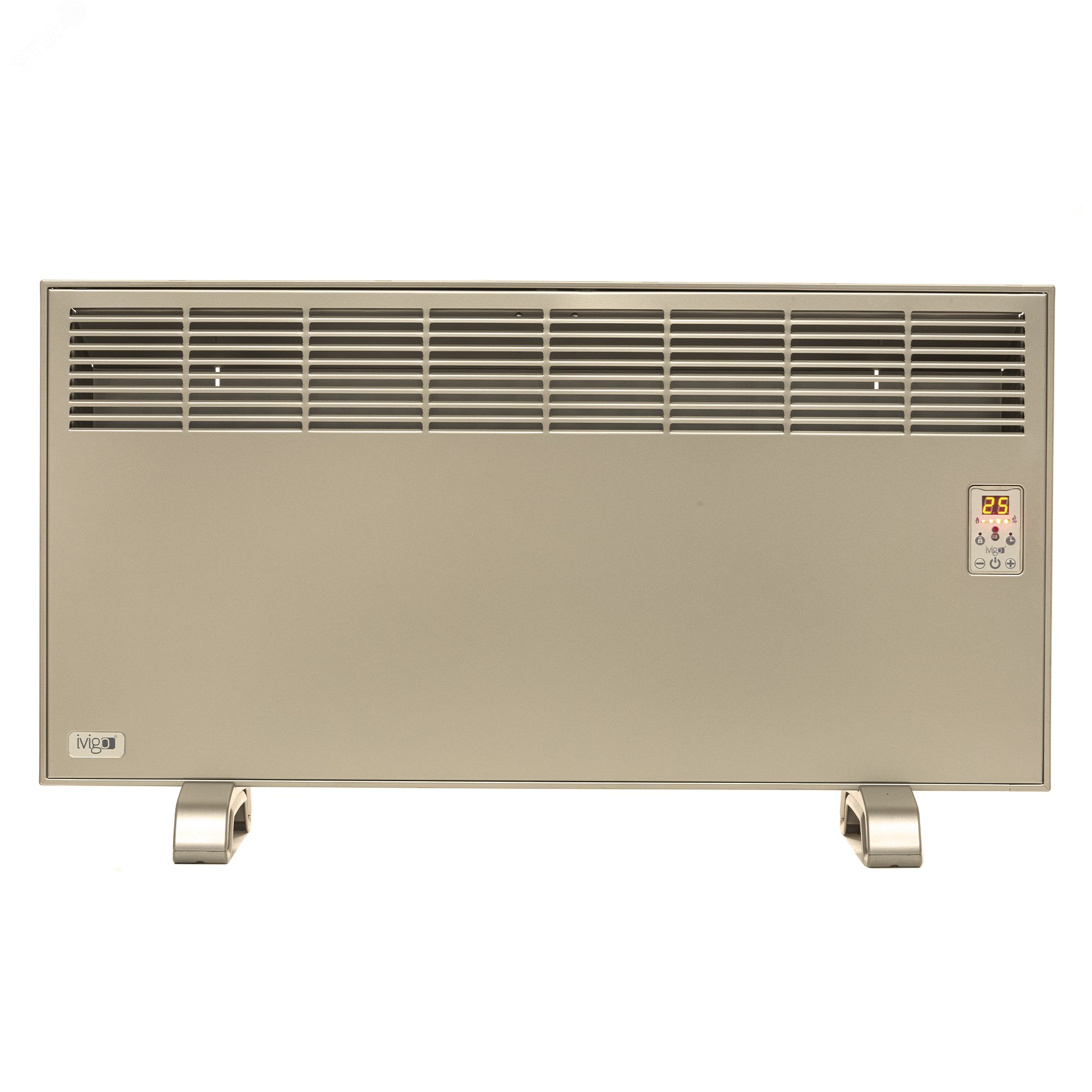 Изображение товара Электрический конвектор iVigo EPK4590E20 25 м2 шампаневый напольный настенный с гарантией