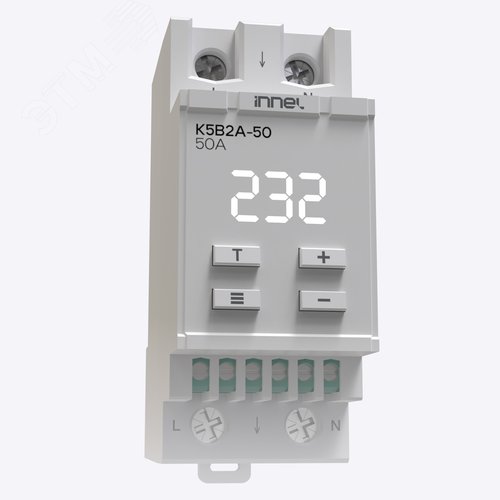 Изображение товара Реле контроля напряжения K5B2A с механически объединенным разрывом L и N 50A (шт)