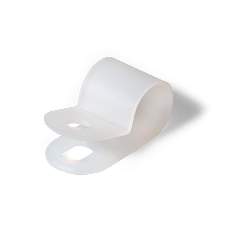 Скоба пластиковая Р-образная СНК 5 (100шт)