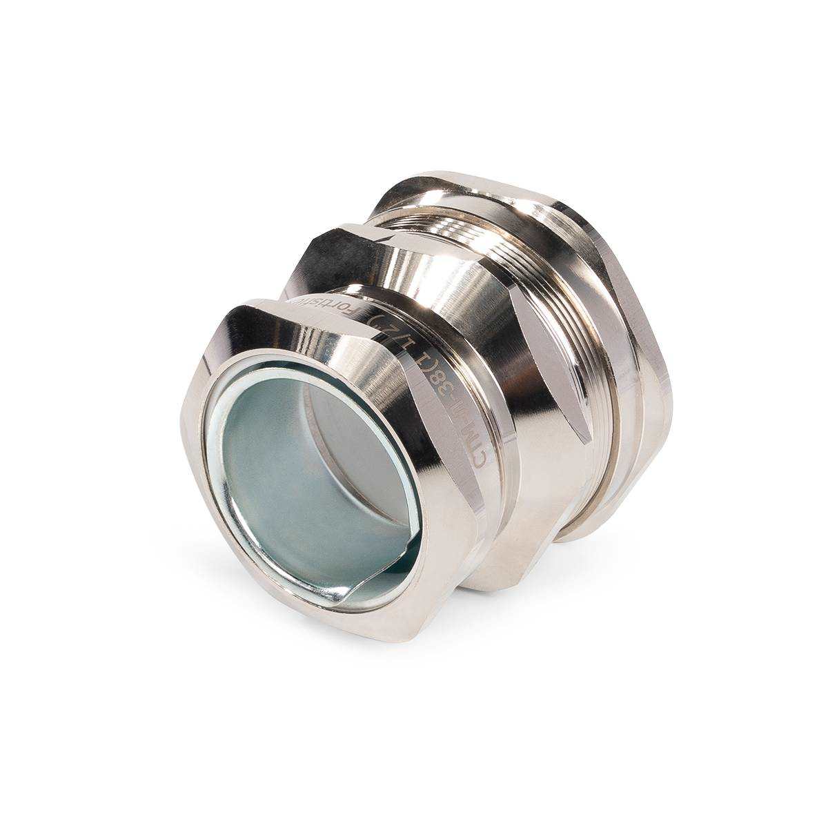 Муфта соединительная латунная «металлорукав-металлорукав» СТМ-Л-25 (1'')