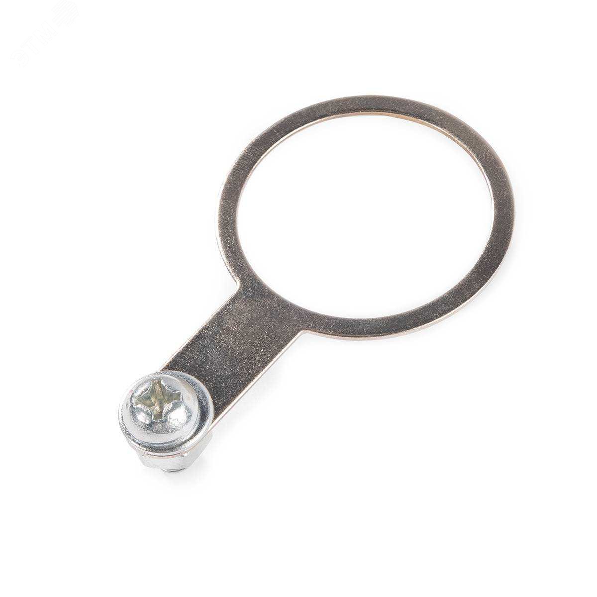 Изображение товара Кольцо заземления латунное КЗ-М20 для электрощитового оборудования