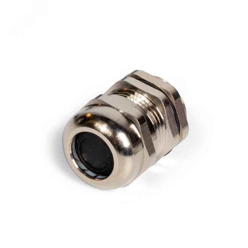 Изображение товара Ввод кабельный латунный MGM-L 16 (4-8 мм) КВТ для электромонтажа