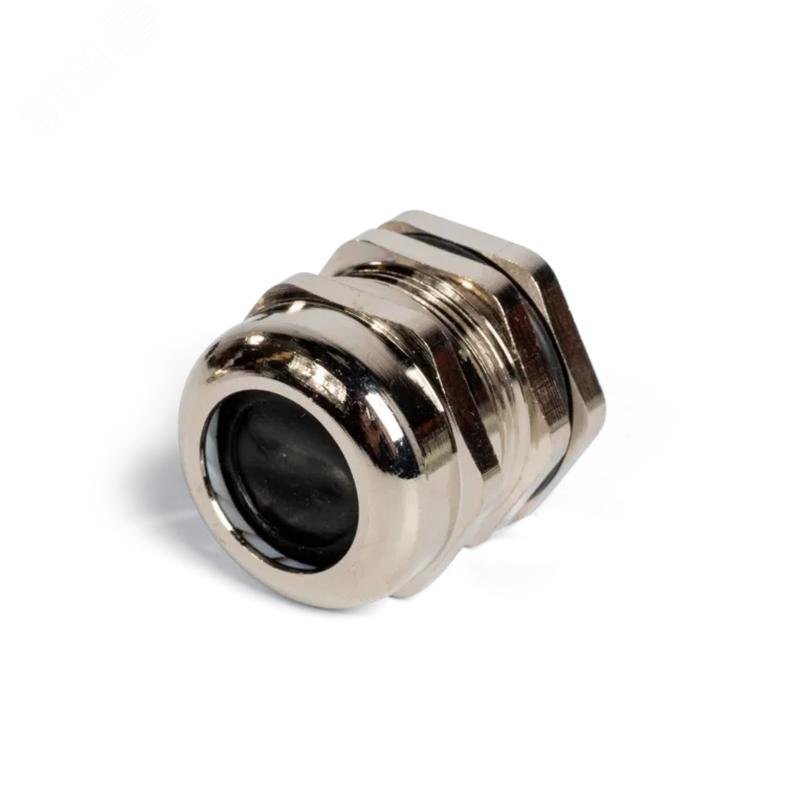 Изображение товара Кабельный латунный ввод PGM 7 3-6.5 мм герметичный IP68 КВТ