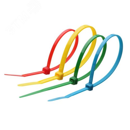 Стяжка нейлоновая КСС 5х300 (красн) (100шт) - фото 7