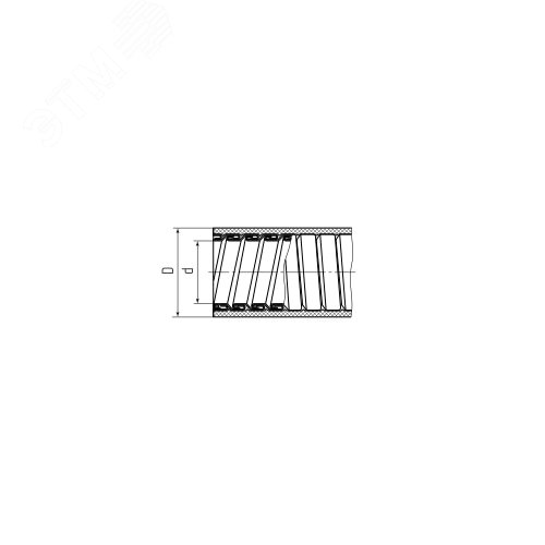 Металлорукав усиленный в ПВХ-кожухе МГ-ПУнг-LS «TITAN» 32 - фото 3