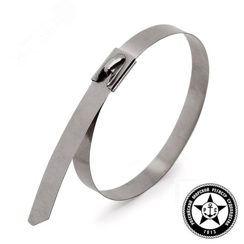 Стяжка стальная СКС (304) 12х1000 из нержавеющей стали AISI 304 - фото 2