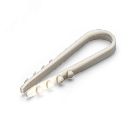 Дюбель-хомут ДХ 5–10 (бел) (100шт) - фото 2