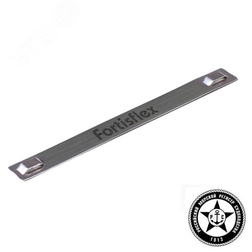 Бирка маркировочная из нержавеющей стали AISI 316 МБC (316) 89х10 - фото 2