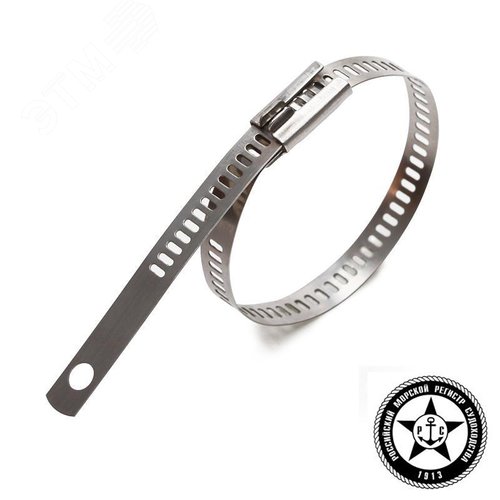 Стяжка стальная лестничного типа СКЛ (316) 12х450 из нержавеющей стали AISI 316 - фото 2