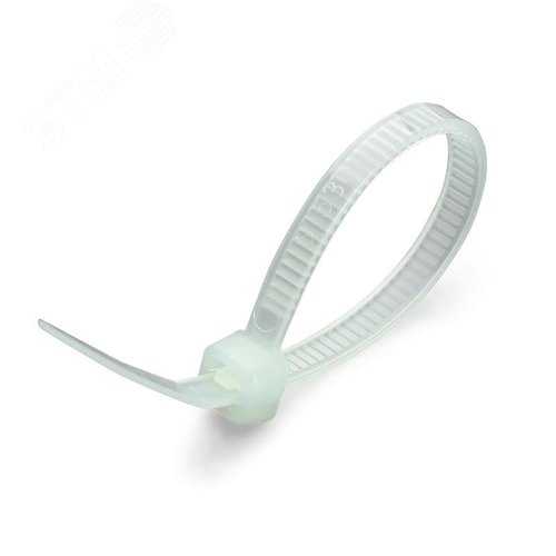 Стяжка нейлоновая термостойкая КСТ 3x100 (100шт) (Fortisflex) - фото 1