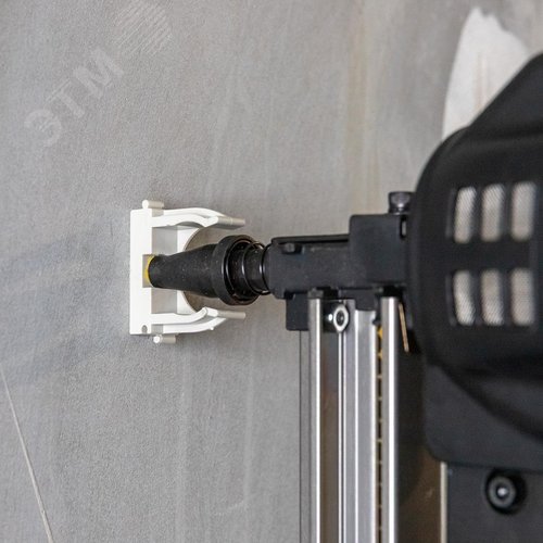 Крепеж-клипса КМП 20 (бел) для монтажного пистолета - фото 6