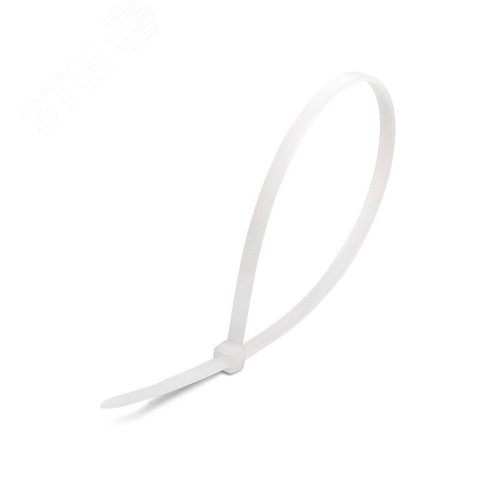 Изображение товара Стяжка нейлоновая КСС «NORD 3х200 (бел) (100шт) (упак)