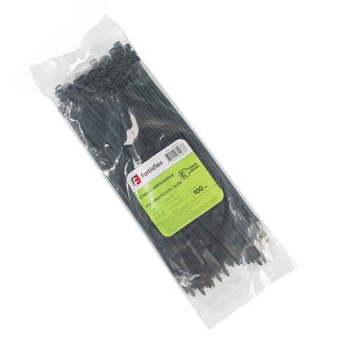 Стяжка нейлоновая с трехпозиционным замком КСС «MULTILOCK»  5х250 (черн) (100шт) - фото 2