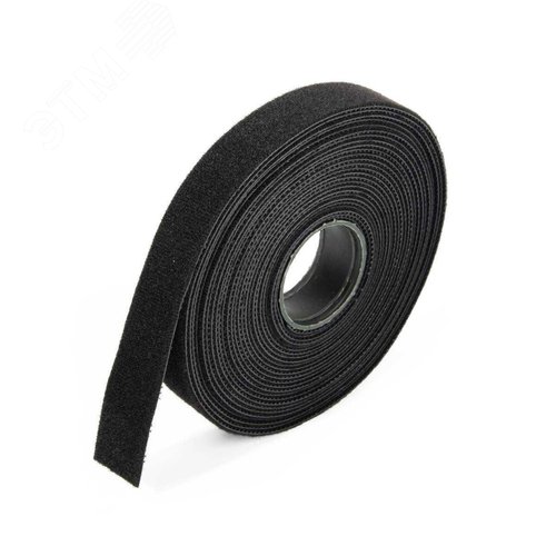 Лента-велькро ЛВУ 165 (черн) (5м) - фото 1