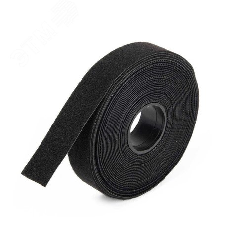 Лента-велькро ЛВУ 205 (черн) (5м) - фото 1