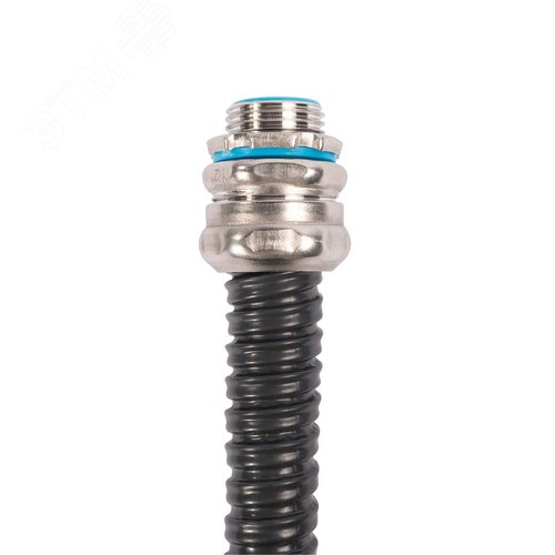 Металлорукав МРПИнг «INOX» 32 с протяжкой из нержавеющей стали в ПВХ-изоляции - фото 2