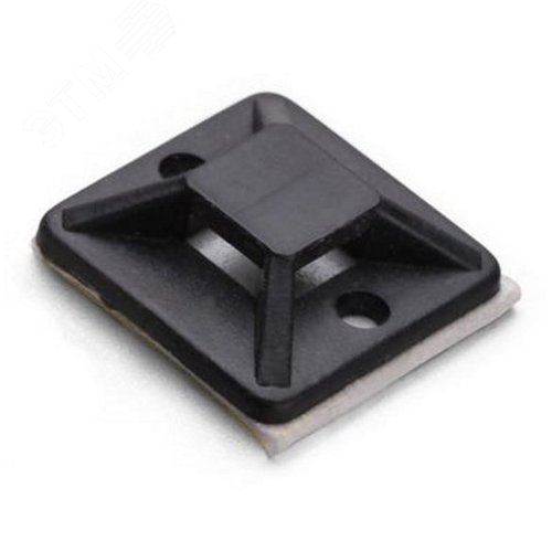 Площадка самоклеящаяся ПМС 25х25 (черн) (100шт) - фото 1