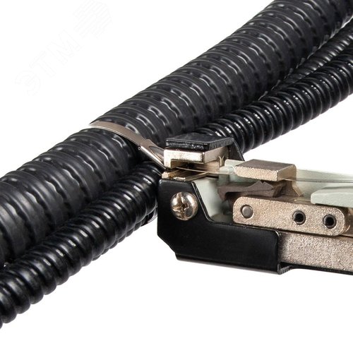 Стяжка стальная СКС-2 (304) 12х1600 из нержавеющей стали AISI 304 под двойной обхват - фото 3