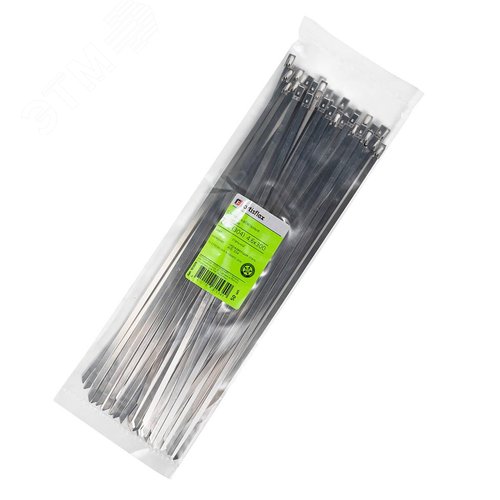 Стяжка стальная СКС (304) 4.6x300 (50шт) из нержавеющей стали AISI 304 - фото 6