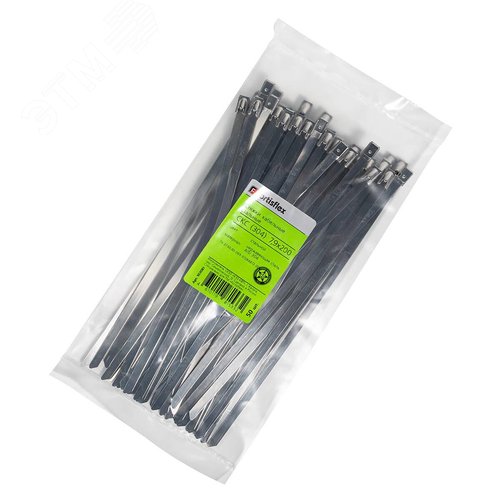 Стяжка стальная СКС (304) 7.9x200 (50шт) из нержавеющей стали AISI 304 - фото 6