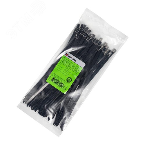 Стяжка стальная СКС-П (304) 4.6х200 (50шт) из нержавеющей стали AISI 304 с полимерным покрытием - фото 6