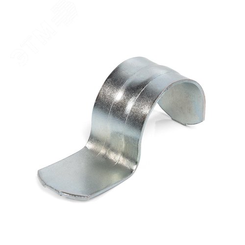 Скоба металлическая однолапковая СМО 16-17 под монтажный пистолет - фото 1