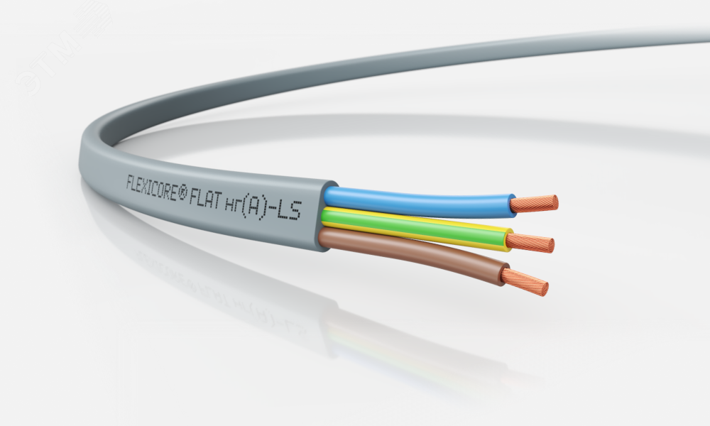Изображение товара Кабель FLEXICORE LAPP ng(A)-LS 3G0,75 (50м) серый