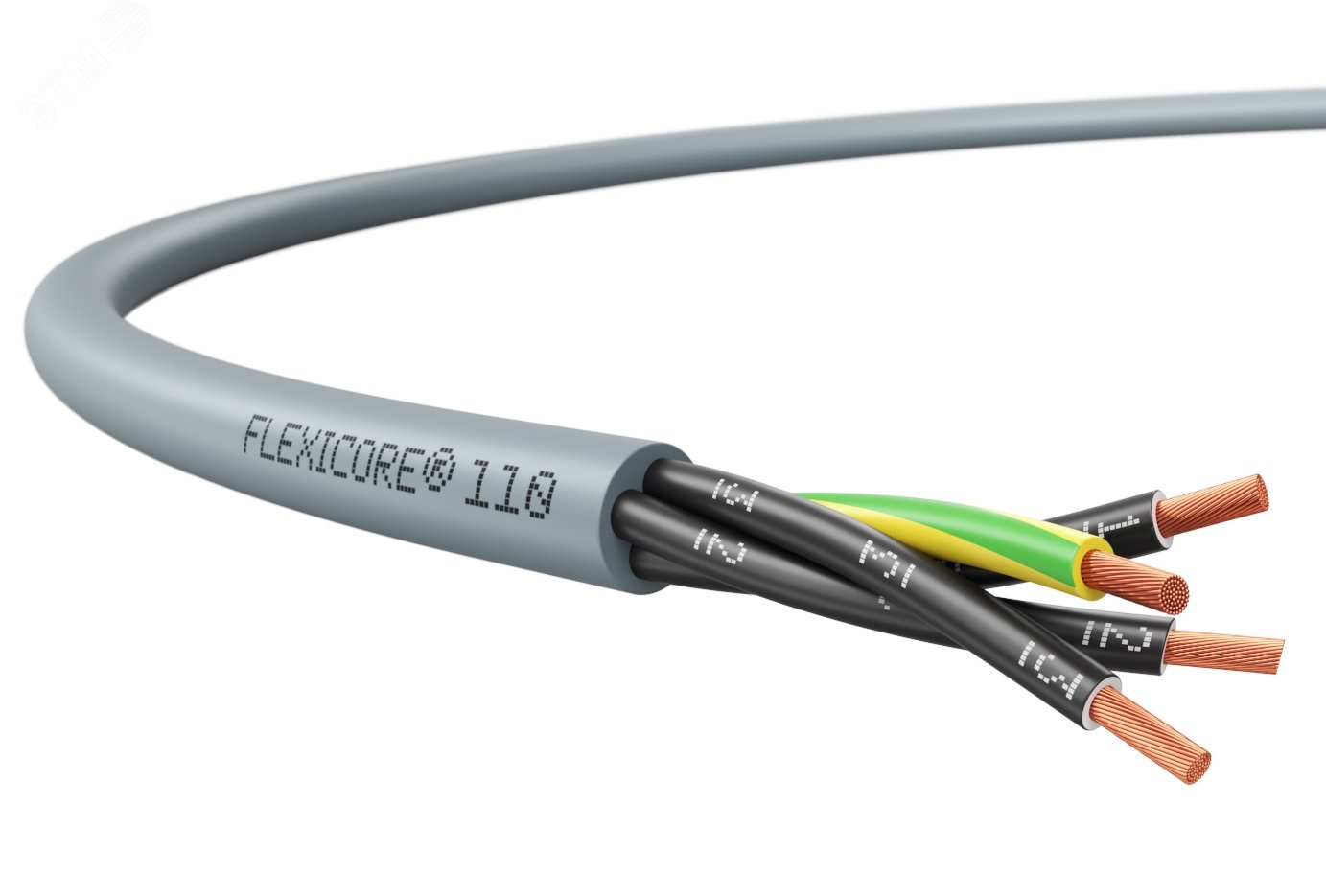 Изображение товара FLEXICORE 110 21G1, 0 NC - кабель 21 жил, медь, 1 мм2, ГОСТ/VDE, -60... 80°C Изображение товара FLEXICORE 110 21G1, 0 NC - кабель 21 жил, медь, 1 мм2, ГОСТ/VDE, -60... 80°C